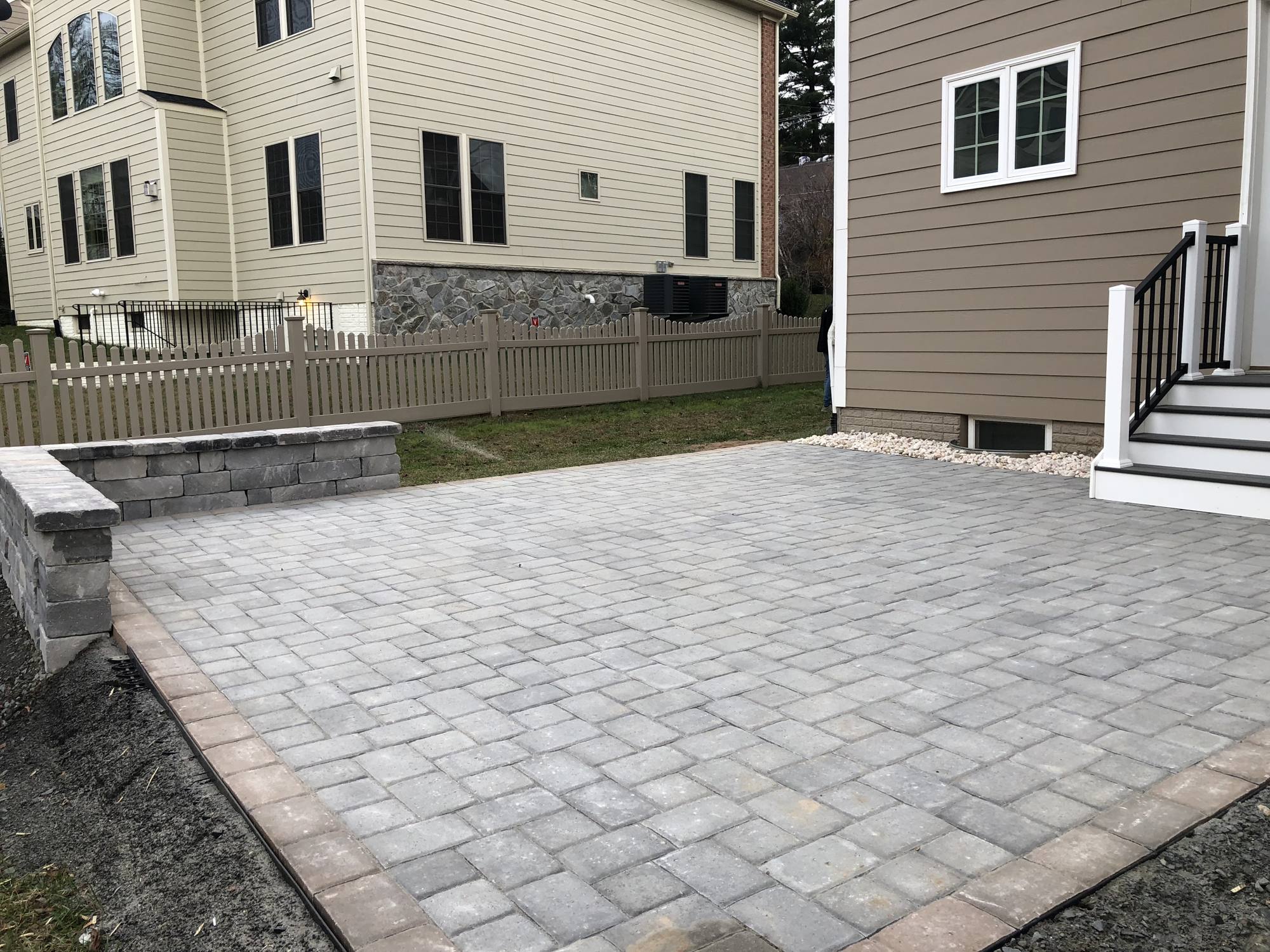 Paver Patios project by Stone Patios VA in Northern Virginia