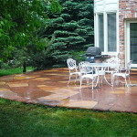 Red and White Flagstone