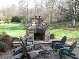Simple Outdoor Fireplace for Your Patio