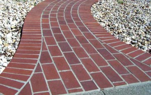 Brick Walkway Example