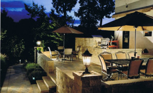 Nice-outdoor-area-at-night-with-our-outdoor-lighting