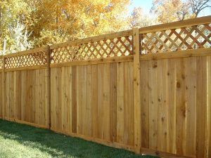 Wooden Fence Example North VA Loudoun County
